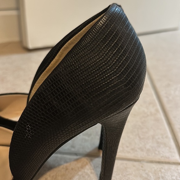 Nine West Black Heels 7.5 - Picture 5 of 9